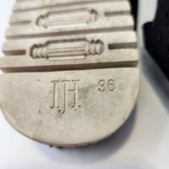 Ilse Jacobsen Women Tulip Black Leather Slip On Comfort Shoe Flat Size 36 US 5.5 - Picture 9 of 9